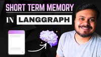 How To Implement Short Term Memory Using LangGraph - YouTube