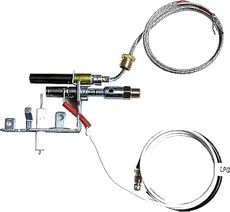 LPG8404 14D0477 Style Remote Vent Free Gas Log ODS Pilot Assembly LP Propane Gas Fireplace