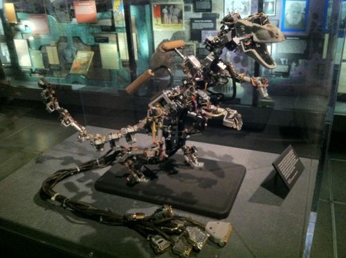 dinosaur input device velociraptor