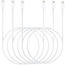 USB C to Lightning Cable 6.6ft 3Pack Original [Apple MFi Certified] iPhone Fast Charger Charging Cord Cable for iPhone 14/13/13 Pro/12/12 Pro/12 Pro Max/11/Xs Max/XR/X,iPad,AirPods Pro and More
