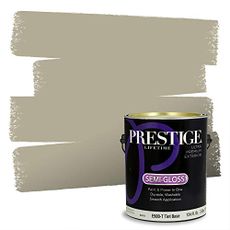 PRESTIGE Paints Exterior Paint and Primer In One, 1-Gallon, Semi-Gloss, Comparable Match of Sherwin Williams* Svelte Sage*