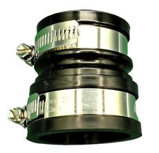 1-1/2 in. x 1-1/4 in. Flexible DWV Reducing Coupling