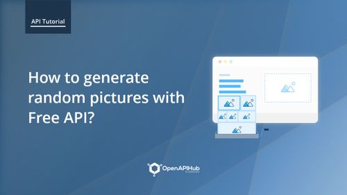 How to generate random pictures with Free API?