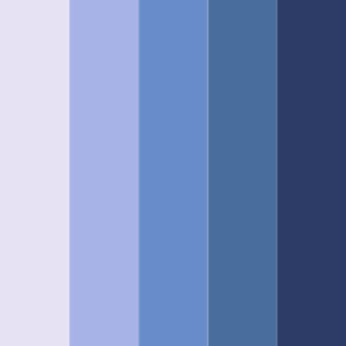 Moon in Aesthetic Color Palettes