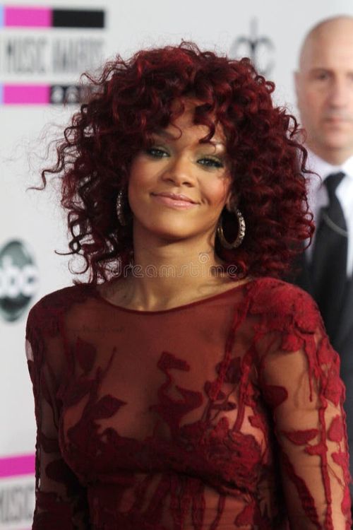 Rihanna at the 2010 American Music Awards Arrivals, Nokia Theater, Los Angeles, CA. 11-21-10. Rihanna stock images, royalty-free photos and pictures
