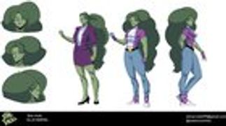 r/shehulk - She-Hulk Design Final by me