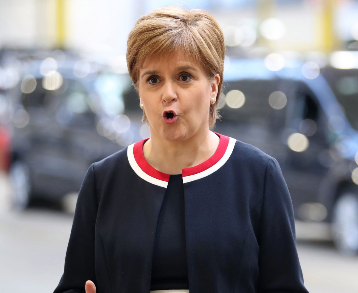 SNP leader Nicola Sturgeon says Scotland has brushed off 'macho and aggressive' reputation and ...