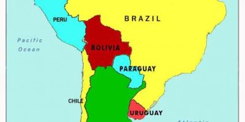 Map of venezuela and surrounding countries