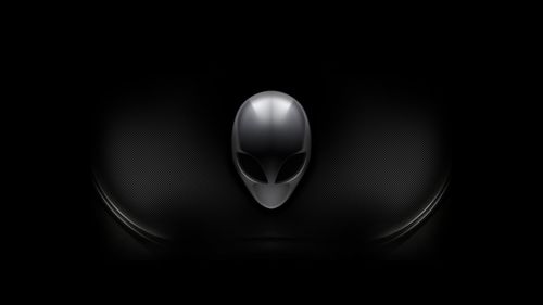 Alienware Dark Logo HD 1080p Wallpaper Compatible For