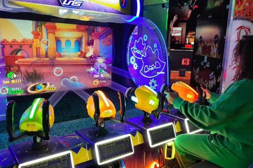 Les jeux d'arcade immersifs sont innombrables, au Follow Park de Lille.