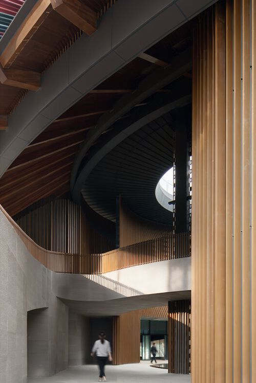 The Douban Museum / CSWADI - Interior Photography, Wood