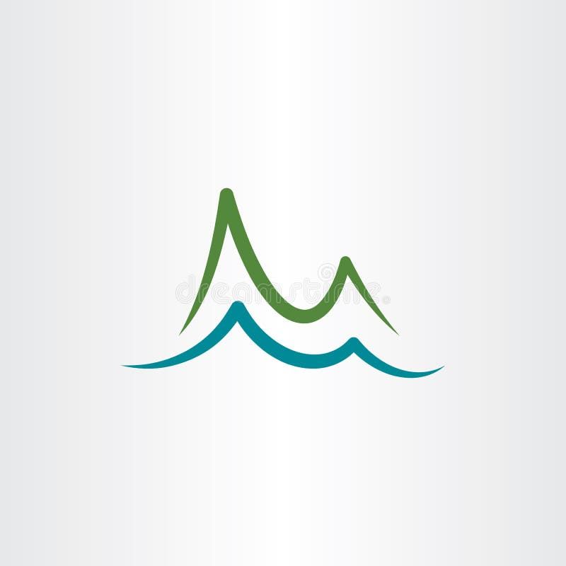 Logo: simple mountain icon