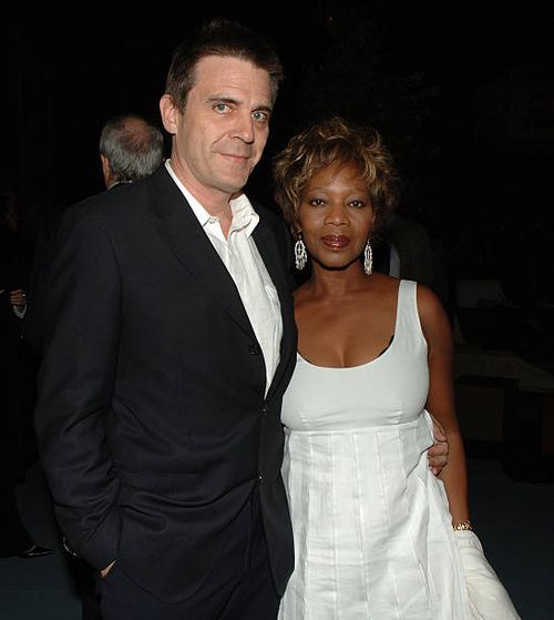 Actor Alfre Woodard and husband Roderick attend the after party following Los Angeles premiere of HBO's "Bury My Heart At Wounded Knee" at Paramount...