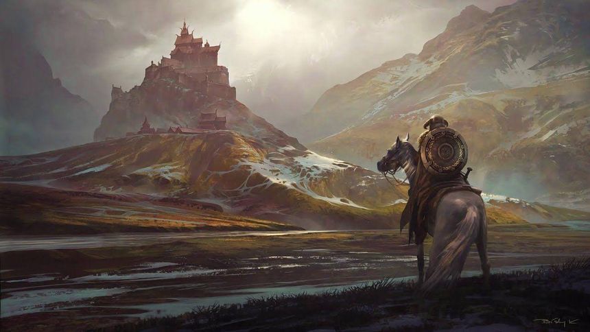 1280x720 Immersified Skyrim Game Startup using Main Menu Wallpaper Replacer HD and Personalized Music