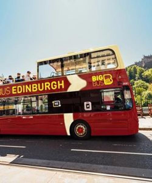 Big Bus Tours: Edinburgh & Britannia Hop-On, Hop-Off Bus Tour