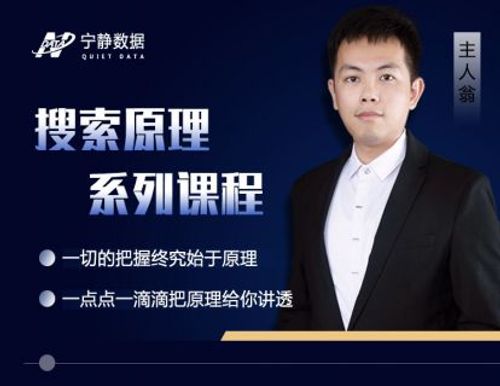 19.9众筹·《宁静数据化运营-搜索原理系列课程》