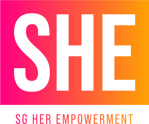 SHE logo