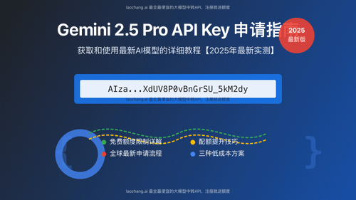 Gemini 2.5 Pro API Key申请指南封面图