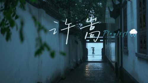 ☔️𝑷𝒍𝒂𝒚𝒍𝒊𝒔𝒕 许嵩 雨天电台｜“红雨瓢泼泛起了回忆怎么潜”