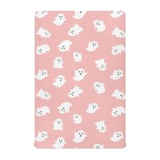 SDMKA Cute Halloween Pattern Crib Sheets for Boys Girls - Portable Microfiber Fitted Crib Sheet for Playard and Mini Crib Mattress, Soft & Breathable, 27x39 Inch