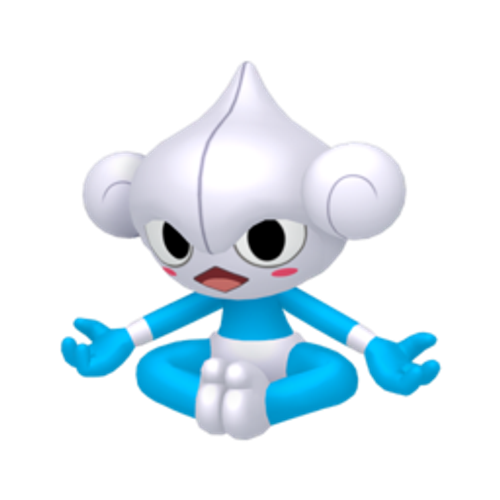 Sprite of Meditite in Pokémon HOME