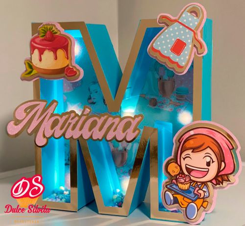 Letras 3D iluminadas Personalizadas
