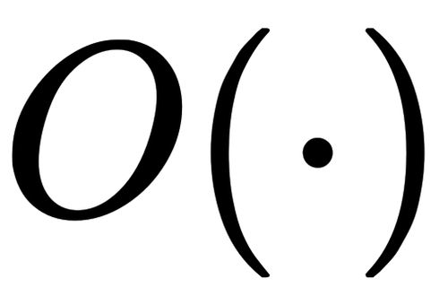 {\displaystyle O(\cdot )}