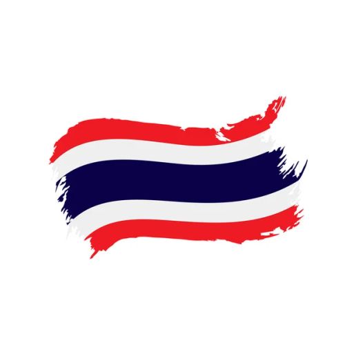 Thailand flag, vector illustration - Vector, Image