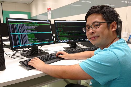 A participant of the Earn and Learn Scheme