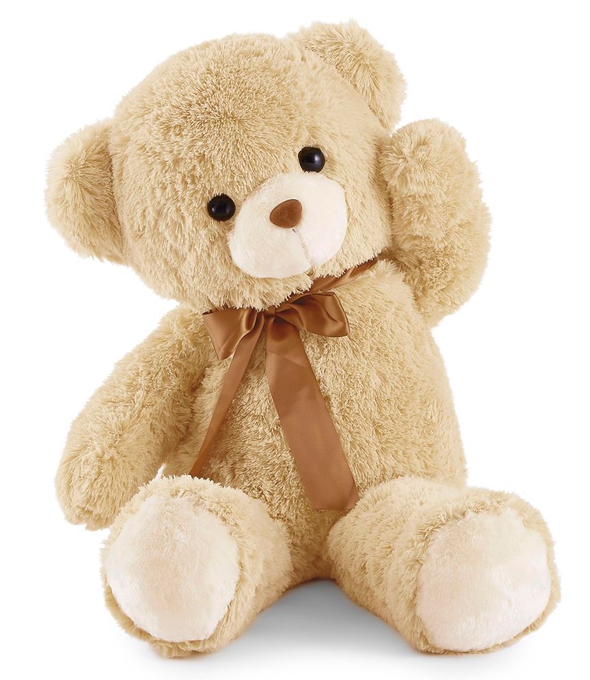 YunNasi Teddy Bear 90 cm, Giant Teddy Bear XXL, Light Brown