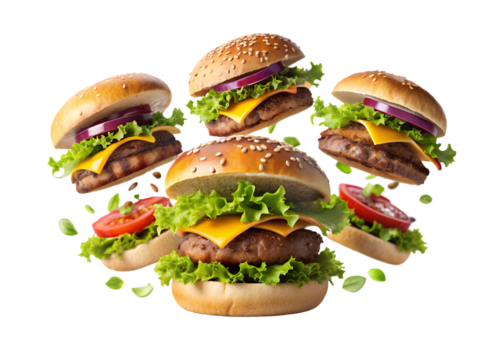 Burgers waffle category
