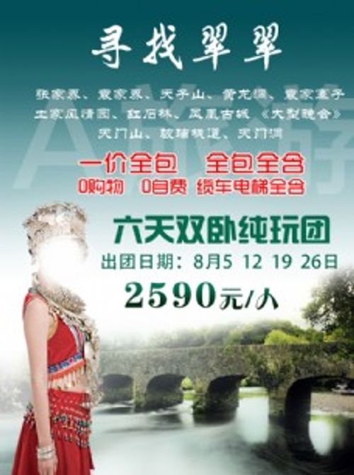 旅行团海报