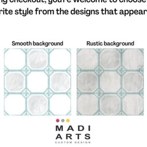 Linoleum Flooring, Vinyl Floor Tiles, Luxury Tile Flooring, Boho Linoleum Floor Tiles, Vinyl Kitchen Tile, Bathroom Cushion Flooring image 2