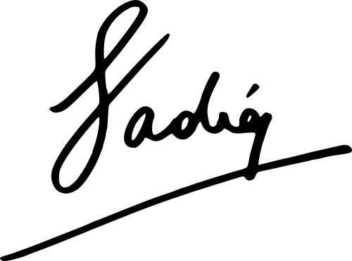 Sadiq Khan's signature