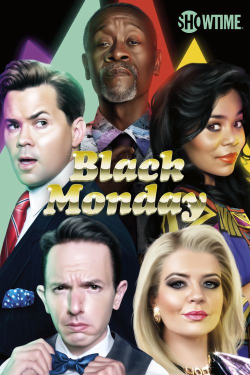Don Cheadle, Regina Hall, Andrew Rannells, Paul Scheer, and Casey Wilson in Black Monday (2019)