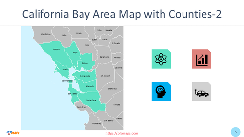 bay area county map