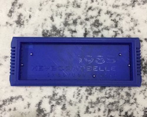 1985 Case 3D Printed Sapphire Blue Translucent 60% Keyboard Case