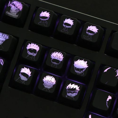 Backlit Jujutsu Kaisen Keycaps Set Anime Satoru Gojo - Image 5
