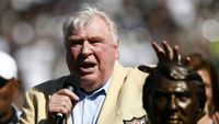 John Madden coaching Raiders