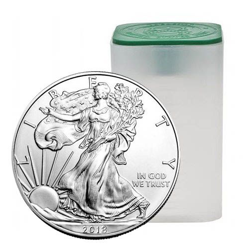 Buy 2018 Silver American Eagle Tubes (20 Coins) - Silver.com