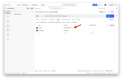 Postman 如何上传图片