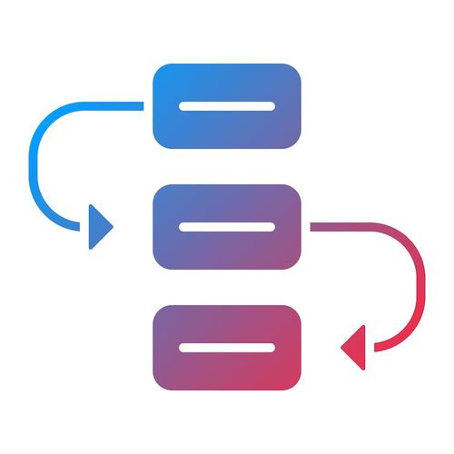 Vector scheduling system icon vector image can be used for factory