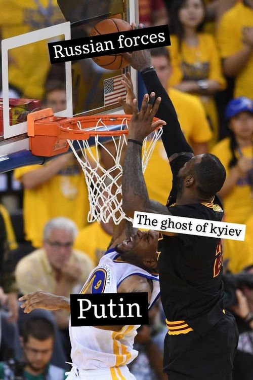 Russian forces The ghost of kyiev Putin