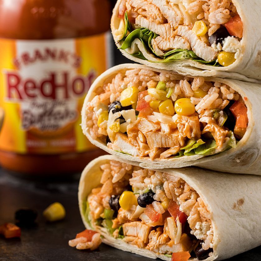 Franks RedHot Buffalo Chicken Burrito