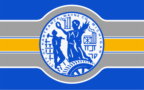 Flag of Hamtramck, Michigan
