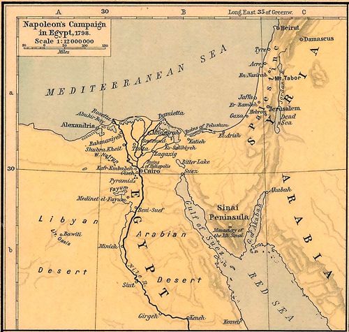 napoleons campaign in egypt 1798