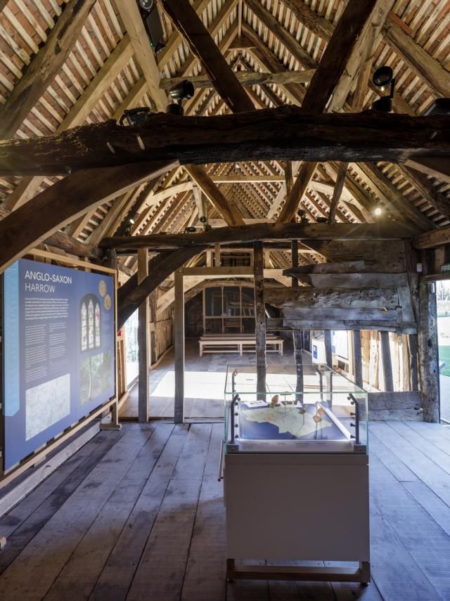 Interior of Headstone Manor & Museum