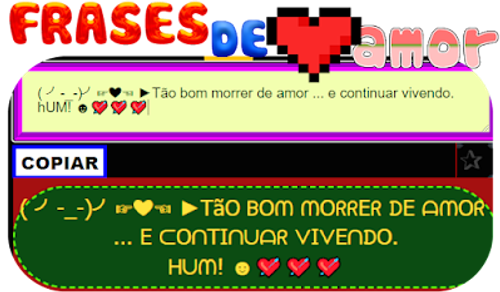 ٩(-̮̮̃-̃)۶︎❥ MUITAS FRASES de amor + letras e simbolos para TEXTO