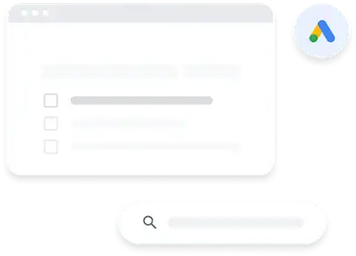 Google Ads API 选择器的界面。
