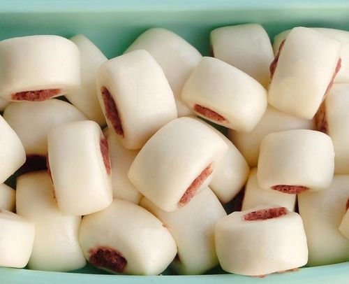 一口豆沙小馒头